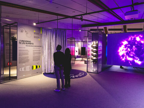 Foto della mostra Quanto al MUSE di Trento